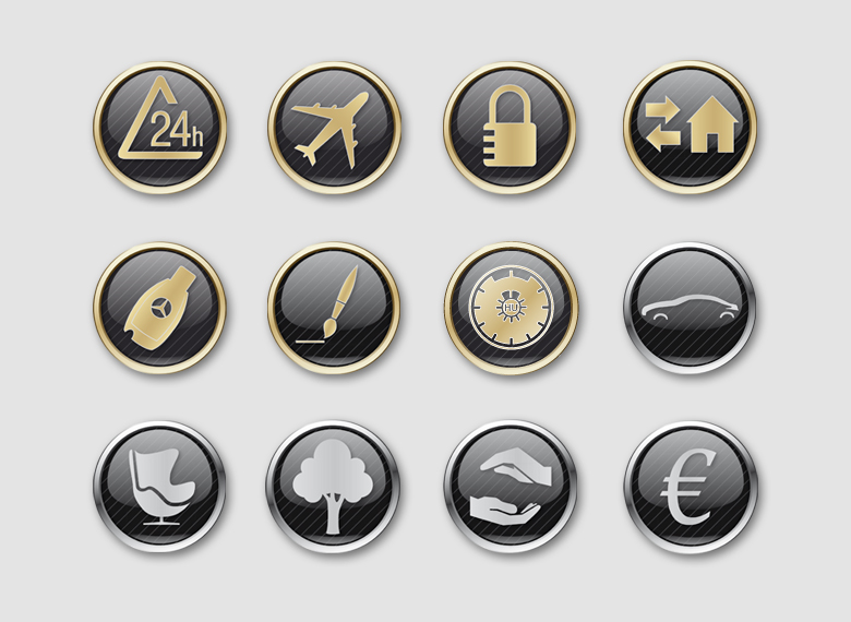 Iconset für Mercedes