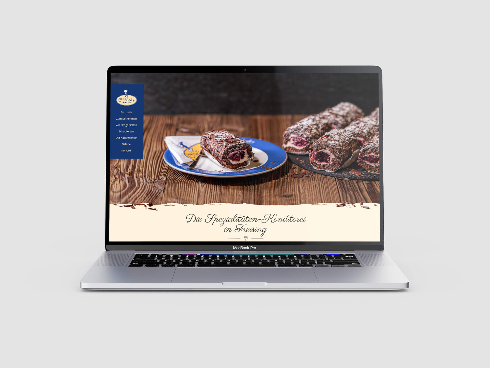 Website der Konditorei Das Naschwerk